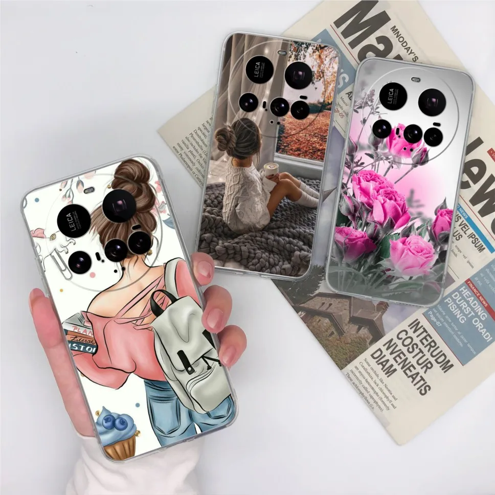 For Xiaomi 15 Ultra Capas De Telefone Cute Pattern Cover Clear Soft TPU Silicone Protective Shell For Xiaomi 15Ultra Funda Capa - imagen 3