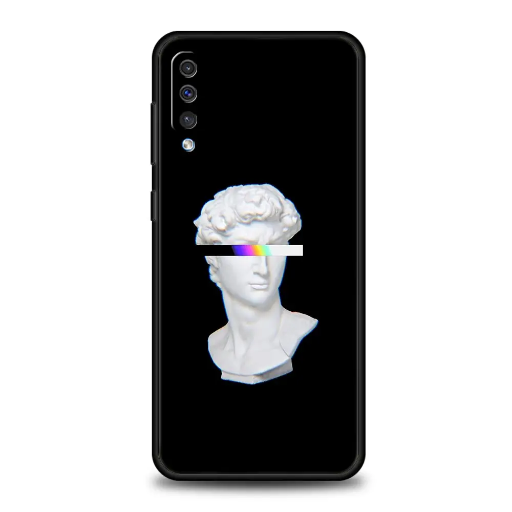 Funda de la estatua de Mona Lisa David para Samsung A54, A52, A24, A14, A50, A72, A70, A10, A30, A40, A20S, A20E, A02S, A12, A22, A34, A42, A32, 5G, A04s - imagen 4