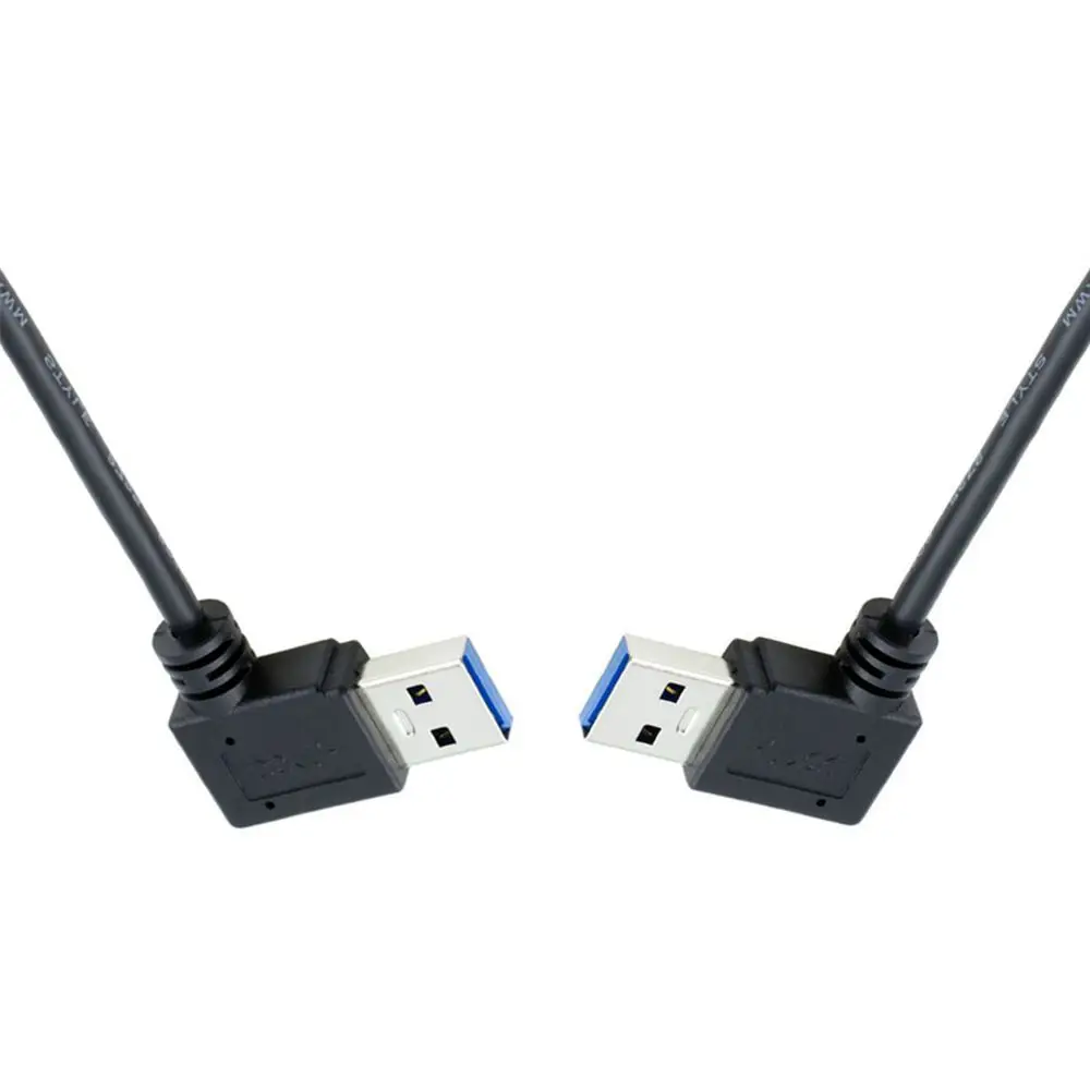 Cable de datos tipo C codo USB3.0 carga rápida adecuado para Xiaomi Huawei cable de carga rápida de teléfono Android extendido - imagen 5