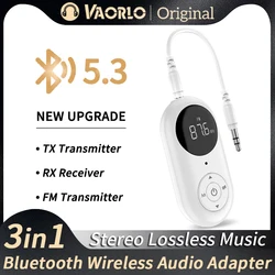 Transmisor FM Bluetooth 5.3 para Coche – Manos Libres con AUX