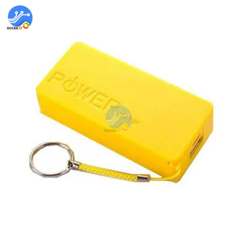 Caja de almacenamiento de batería USB 2x18650, 2 ranuras, bricolaje, cargador de batería, contenedor de soporte de Clip para teléfono - imagen 3