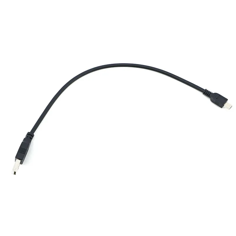 0,3 m 0,5 m USB macho a Mini USB B 5pin macho puerto T extender conector de fuente de alimentación reproductor de cargador coche DVR GPS cámara Digital HDD h - imagen 2