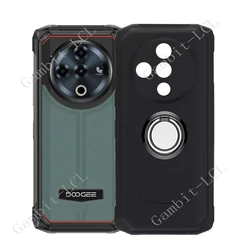Para Doogee Fire 6 Power Fire6 Fire6Power DoogeeFire6 soporte de anillo trasero funda de teléfono suave TPU Original cubierta a prueba de golpes