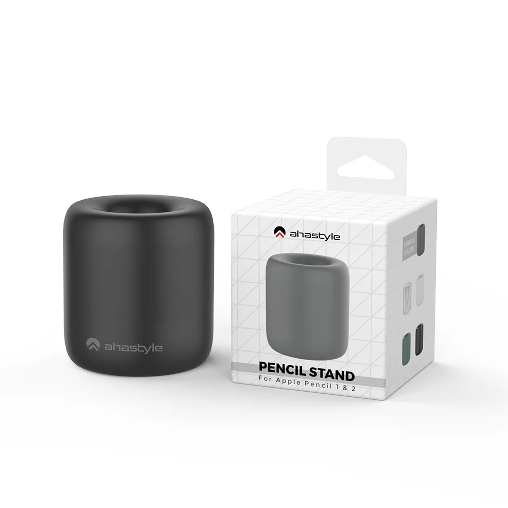 Soporte de bolígrafo 2024Hot para Apple Pencil 3 USB-C 1/2 Base de silicona para iPad Pencil 2 1 3 USB-C cepillo Pot Pen contenedor de almacenamiento - imagen 5