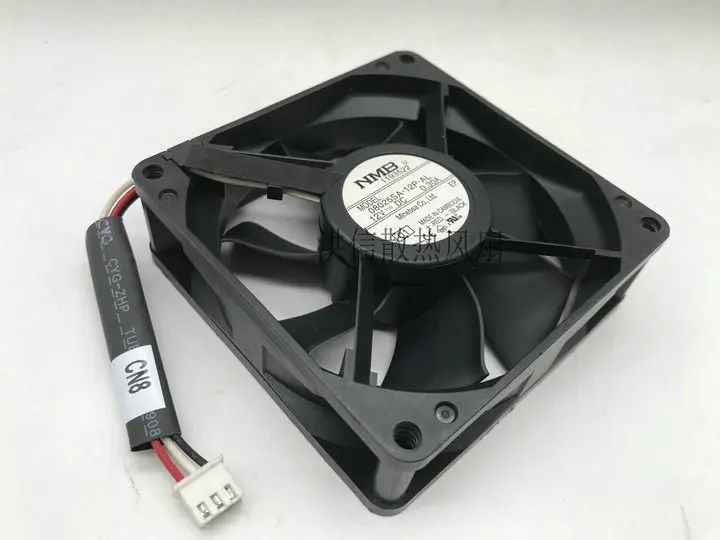 para NMB 08025SA-12P-AL 8025 12V 8CM 80mm ventilador de refrigeración para proyector, doble rodamiento de bolas - imagen 2