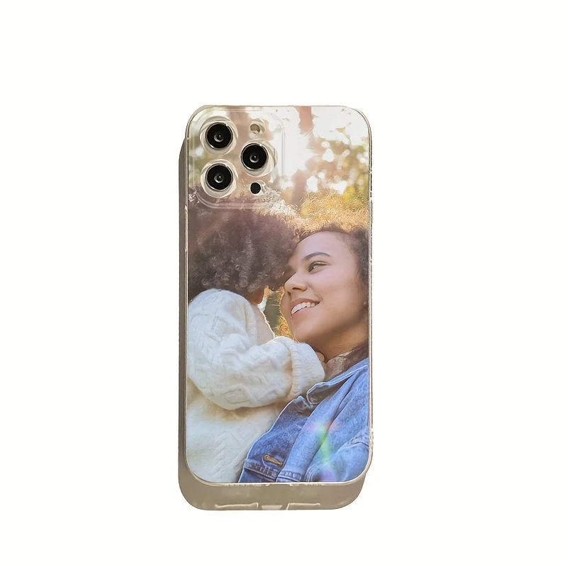 Funda blanda personalizada con foto DIY para iPhone 17 16 16e 15 14 13 12 11 Pro Max Mini SE 2020 2022 XS XR 6 6s 7 8 Plus AIR TPU contraportada - imagen 4