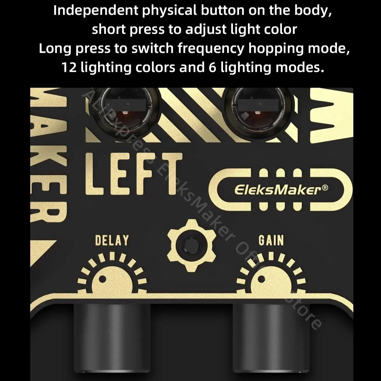 EleksMaker WU6 RGB tubo brillante lámpara de ritmo de escritorio Audio música espectro luz decoración regalo sonido captación atmósfera LED - imagen 5