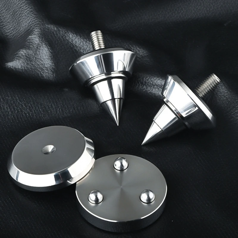 M6 M8 Speaker Stand Feet Foot Pad 304 Stainless Steel Spikes Cone Floor Foot Nail Shock-absorbation Isolation Stand K1KF