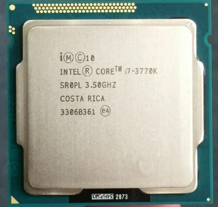 Procesador Intel Core i7-3770K CPU Quad-Core 3,5 GHz 8M SR0PL 5 GT/s LGA1155, nuevo, en caja - imagen 3