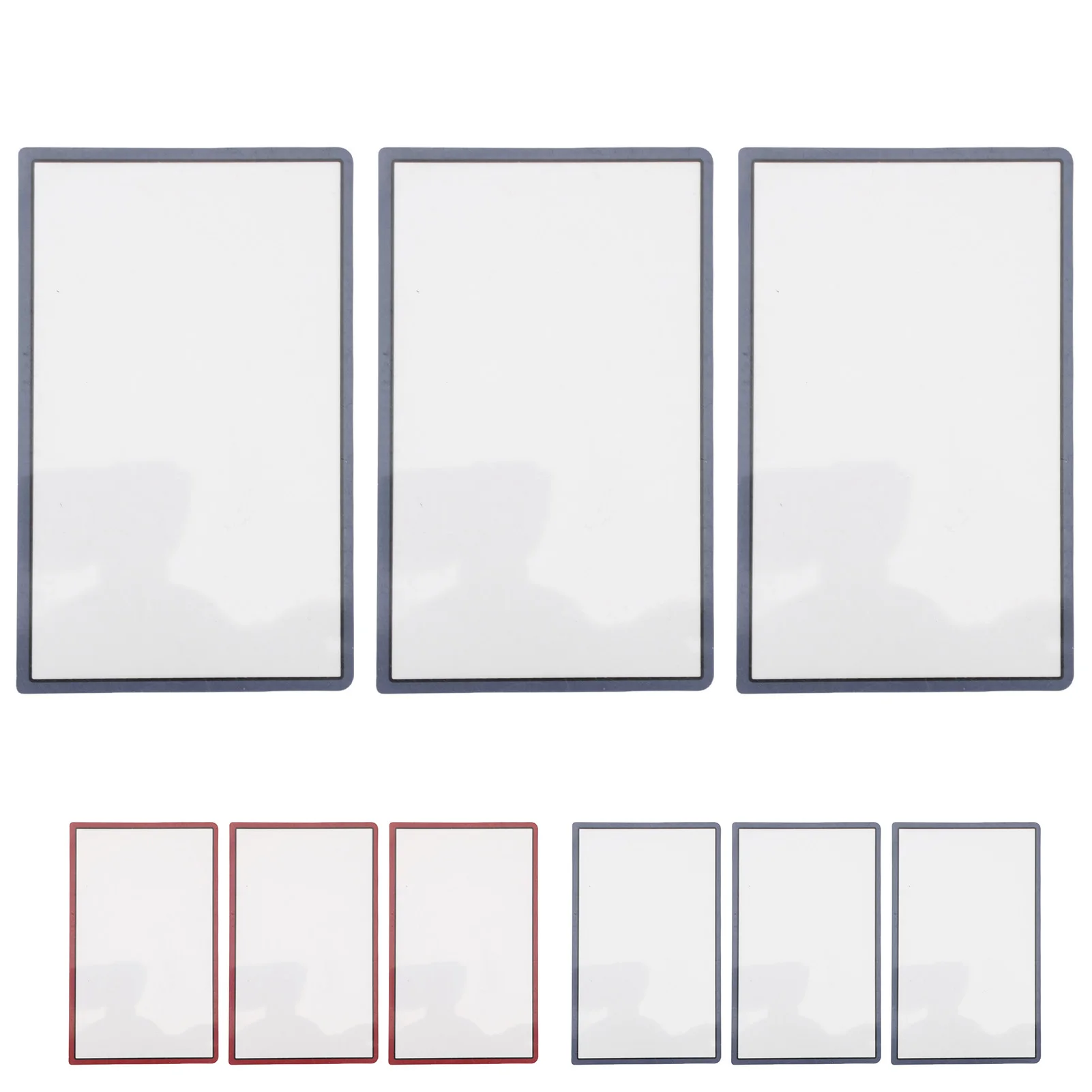 Cubierta de lente de marco de pantalla superior, cubierta de lente de marco de pantalla superior de repuesto táctil más suave a prueba de desgaste para nuevo 3DS XL 3 uds - imagen 5