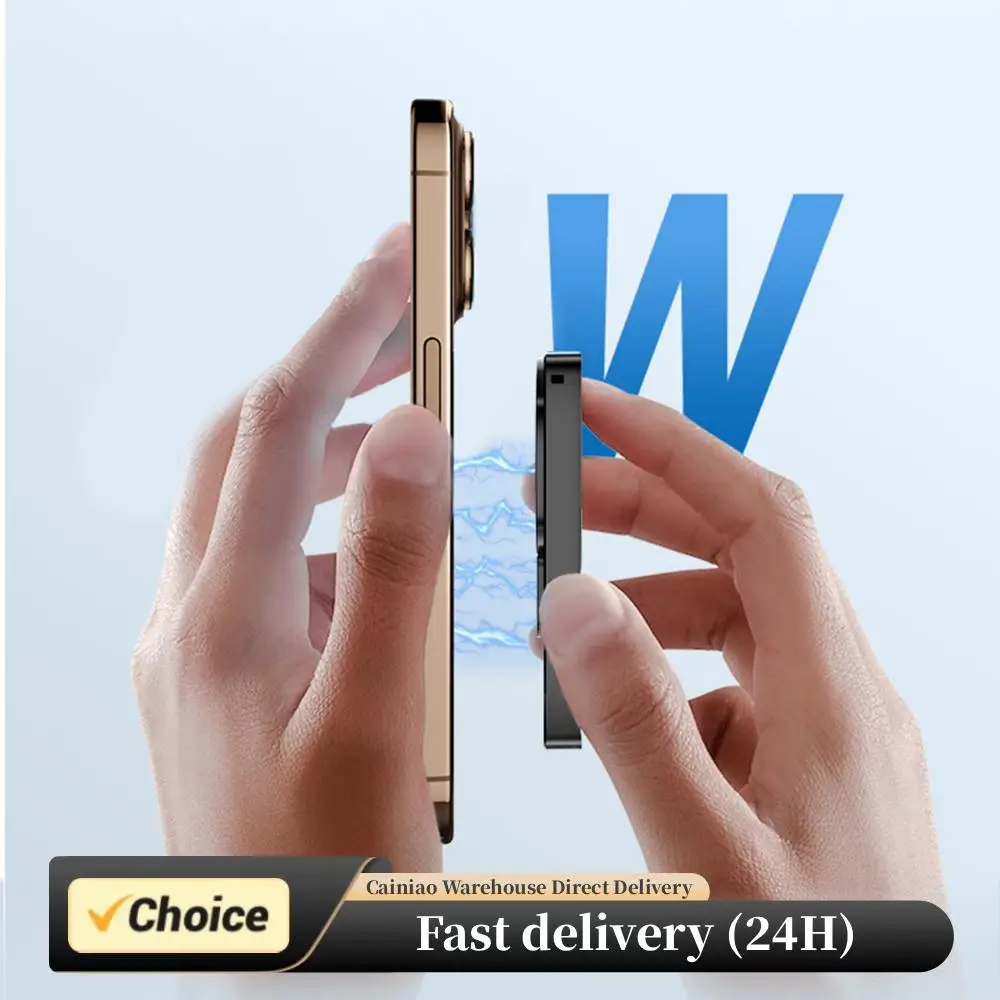 Monitor de Selfie inalámbrico magnético de 4 pulgadas para teléfono Vlog transmisión en vivo 2,4G/5G banda Dual 0,04 s baja latencia 10X Zoom 2000mAh batería