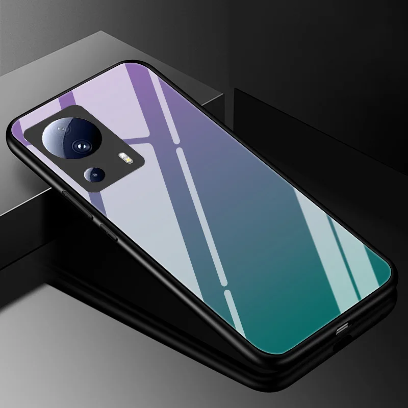 Funda de vidrio templado degradado para Xiaomi Poco X5 X3 X4 M4 M5 S X 3X5 Pro NFC X5Pro F3 F4 X4 GT C40 C50 - imagen 4