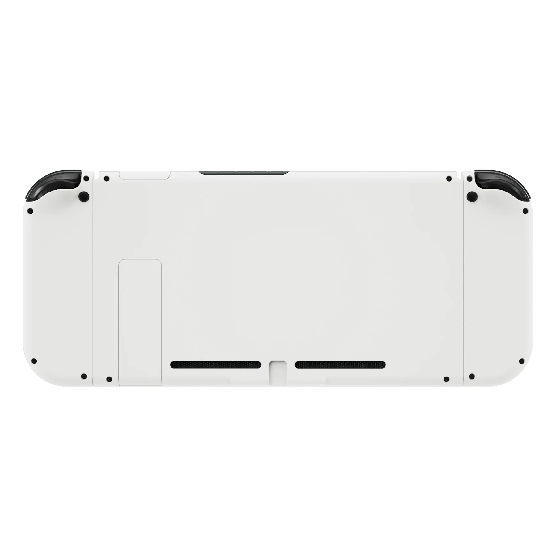 Carcasa eXtremeRate Joycon con botones para Nintendo Switch (modelo original 2017), accesorios de placa trasera de consola Grip - Blanco - imagen 5