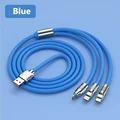 Blue 3 in 1 Cable