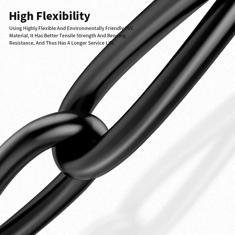 Cable conector DB15 de codo con tubo numérico 26AWG, puerto serie de 15 pines, Cable blindado doble, cabezal macho hembra individual de 15 pines con línea - imagen 4