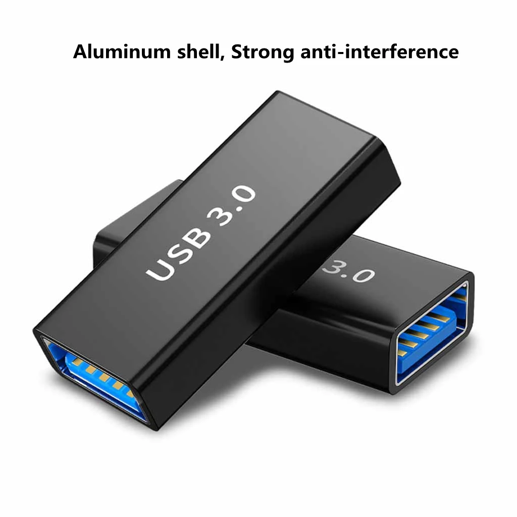 Adaptador de conector USB 3,0 tipo A hembra a hembra, acoplador AF a AF, convertidor extensor de cambio de género F/F para ordenador portátil - imagen 5