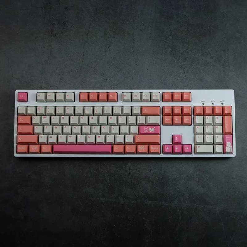 Teclas GMK Orange boi, 142 teclas PBT, teclas Cherry Profile DYE-SUB, teclas GMK personalizadas para teclado mecánico - imagen 2
