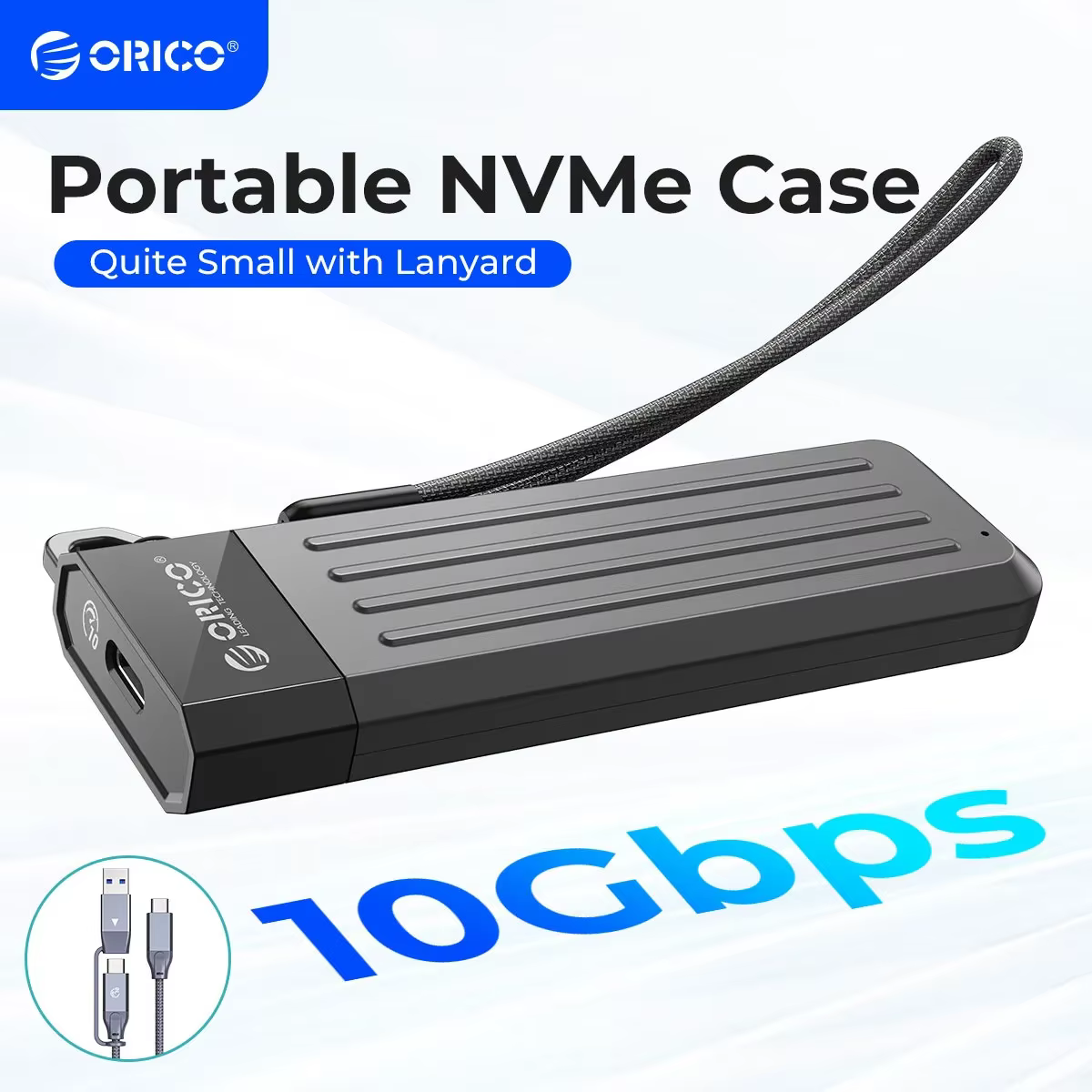 ORICO Carcasa SSD M.2 NVMe USB‑C – Alta Velocidad y Compatibilidad - imagen 4