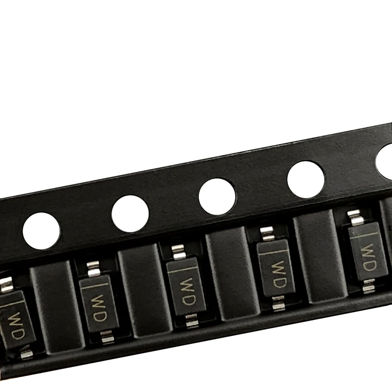 (100 piezas) BZT52C8V2 SOD-123 SMD 1206 diodo estabilizado de voltaje 8,2 V (marcado WD)