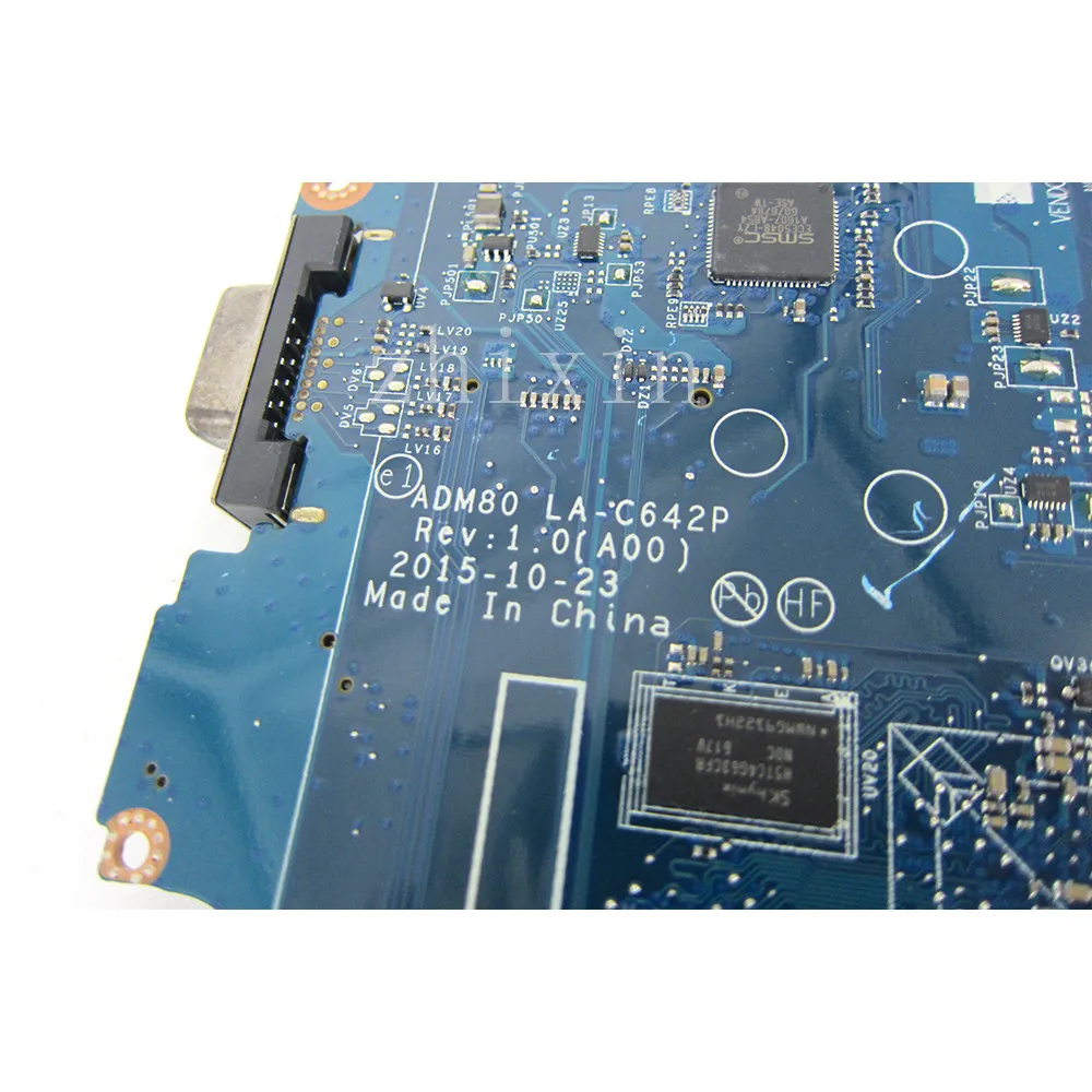 Para Dell Latitude E5570 placa base de computadora portátil I7-6600U CPU R7 M360 DDR4 CN-0J1PDD 0J1PDD J1PDD LA-C642P ADP80 - imagen 4