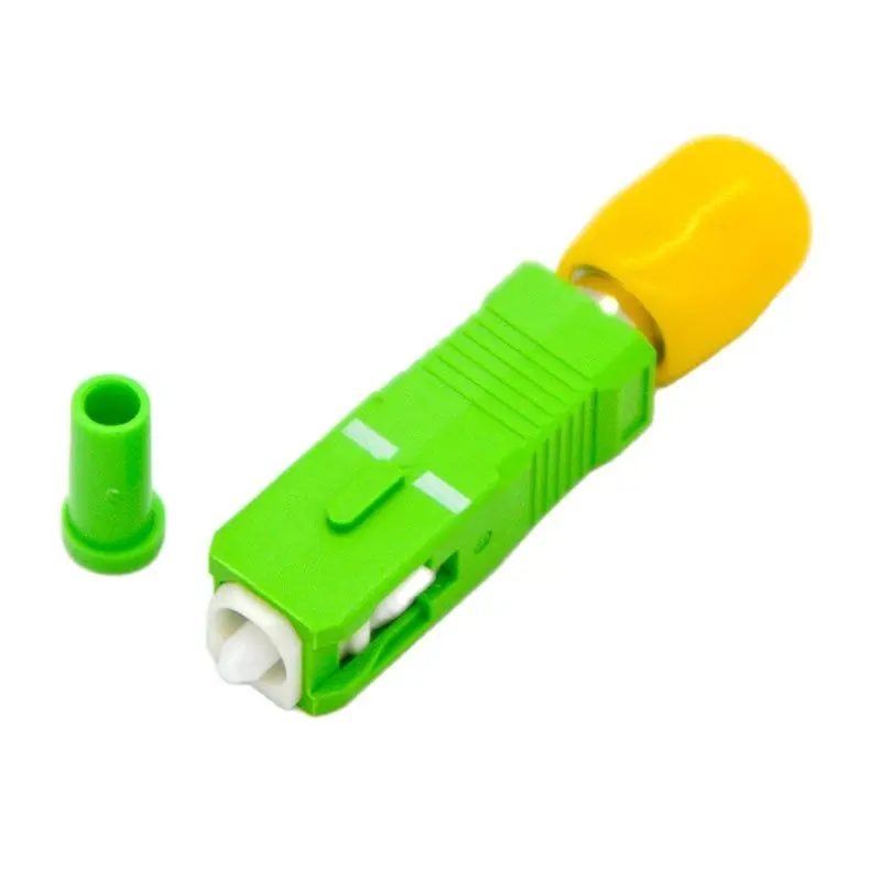Conector de fibra óptica de 1 piezas, adaptador de fibra híbrida de modo único 9/125, acoplador de brida FC/APC-SC/APC, venta al por mayor - imagen 5
