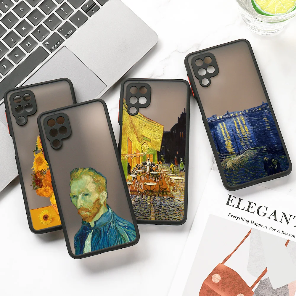 Funda para Samsung Galaxy A54 A53 5G A55 A35 A34 A33 A32 A14 A13 A05s A23 A22 A21s A52 A51 A50 A73 A72 A71 A70 cubiertas duras mate - imagen 3