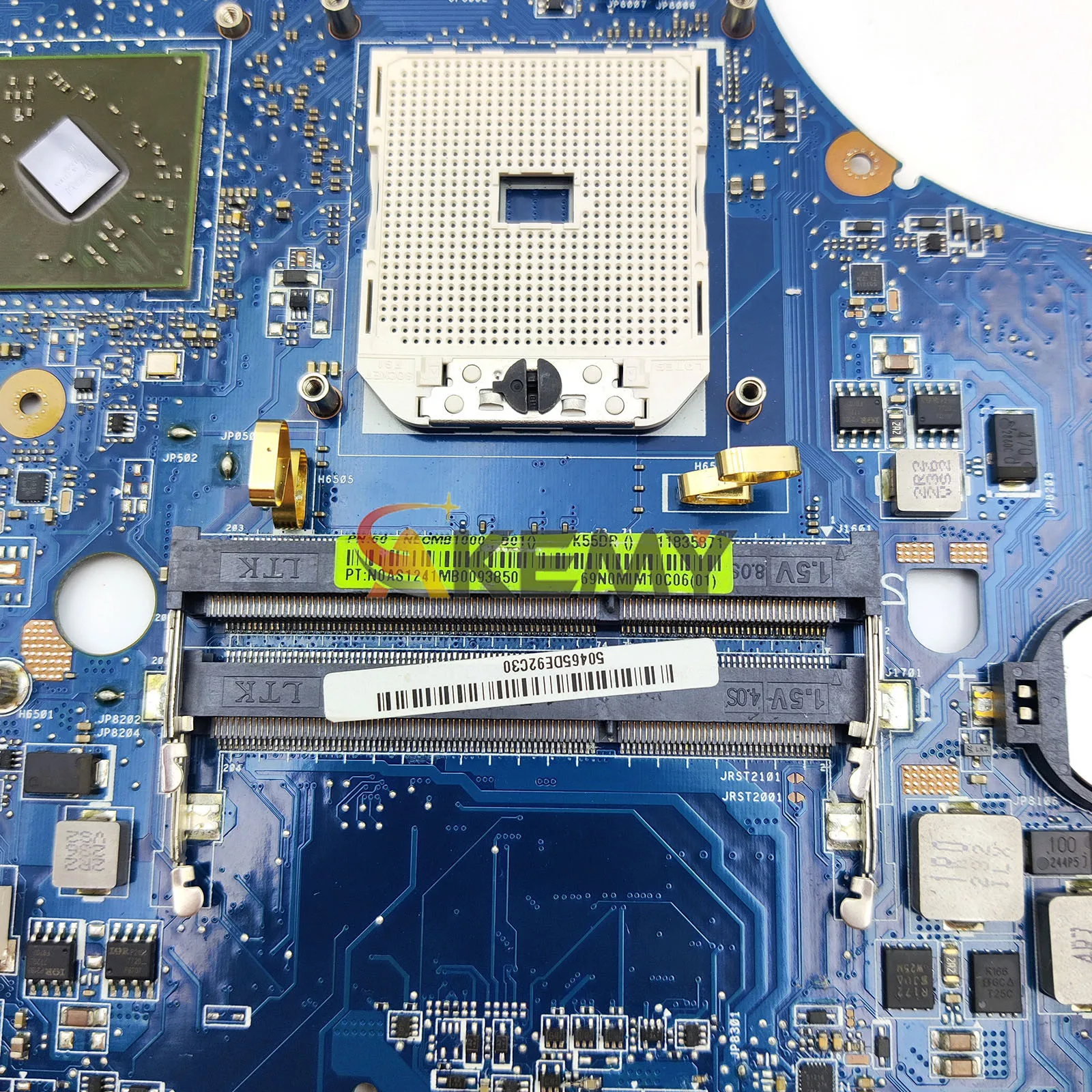Placa base para ordenador portátil K55DR para ASUS K55DR K55DE K55D A55D, placa base para portátil, este artículo está en stock, 100%, pruebas, OK, envío rápido - imagen 5