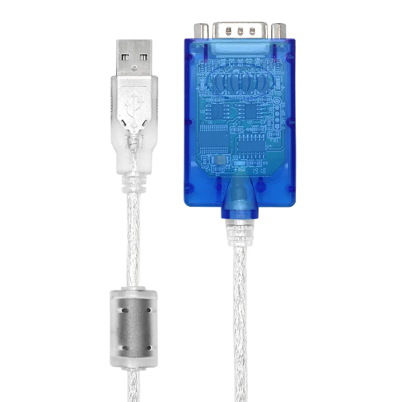 UOTEK-convertidor USB a RS-422, adaptador transparente con Chipset, anillo magnético, RS-485, 1,5 m, 3m, RS422, RS485, USB2.0, DB9 - imagen 4