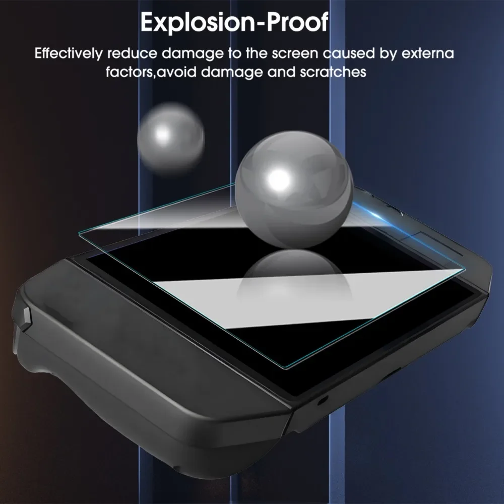 Protector de pantalla de vidrio templado para Lenovo Legion GO S, película antiarañazos para accesorios de película protectora de vidrio LegionGO S, 1-3 uds. - imagen 5