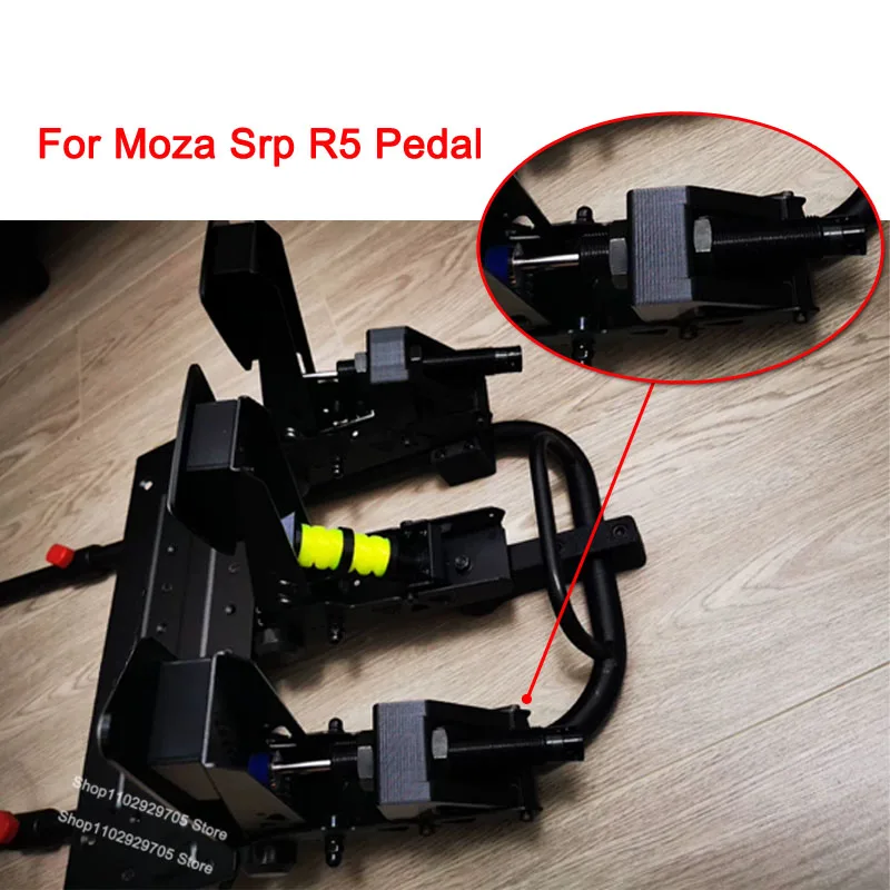 Pedal de juego Simracing, varilla de amortiguación hidráulica ajustable, amortiguación del acelerador, accesorios de modificación de actualización para Pedal Moza Srp R5
