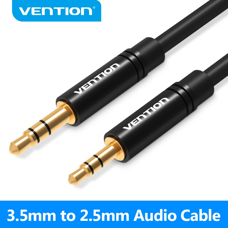 Vention Cable Auxiliar 3,5 mm a 2,5 mm - Jack Audio para Auriculares