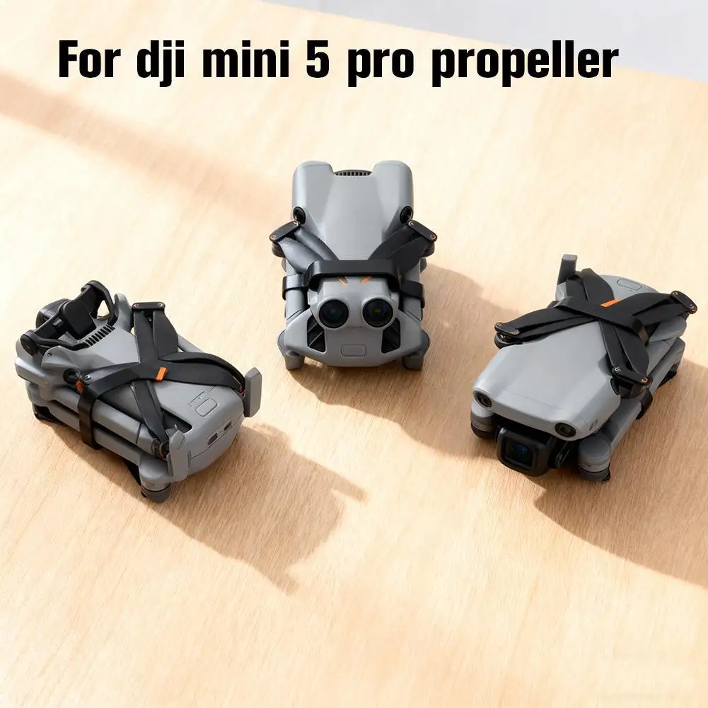 Para DJI Mini 5 Pro accesorios estabilizadores de hélice Protector fijo Protector de correa para MINI 5 PRO Drone accesorios de hélice