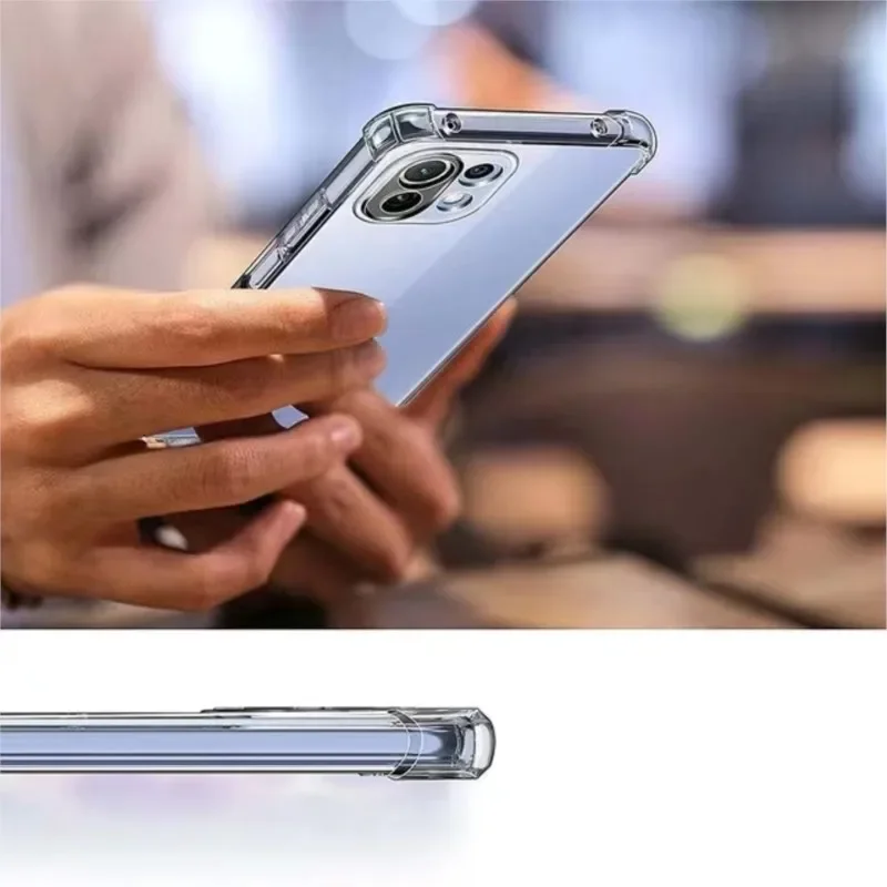 Funda transparente para Xiaomi Mi 11 Lite 12S 12X 11T 12T 13 13T Pro Mi11 Ultra Mi12 NE Mi13 Lite 5G - imagen 5