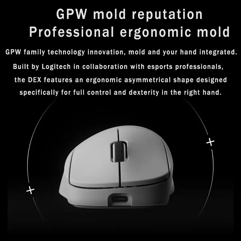 Nuevo Original Logitech G PRO X SUPERLIGHT 2 DEX ratón inalámbrico para juegos LIGHTSPEED HERO 2 GPW4 fretting de mezcla mecánica - imagen 2