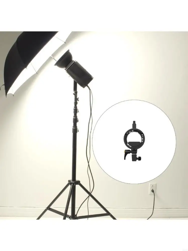 462E Soporte flash multicompatible ofreciendo función inclinación suave agarre segura y estructura compacta para