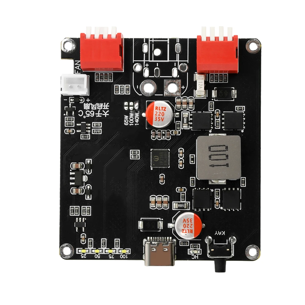 PD3.1 QC2.0/QC3.0 140W Módulo de carga rápida bidireccional 2S 3S 4S 5S 6S Placa de carga de batería de litio Li-ion Lifepo4 BMS Board - imagen 4