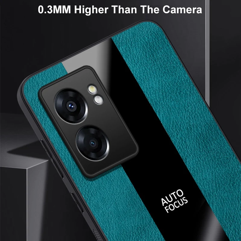 Funda de cuero PU con soporte de anillo para OPPO, carcasa de silicona magnética de lujo a prueba de golpes, protección completa para teléfono, A57, A77, 5G, 2022 - imagen 5