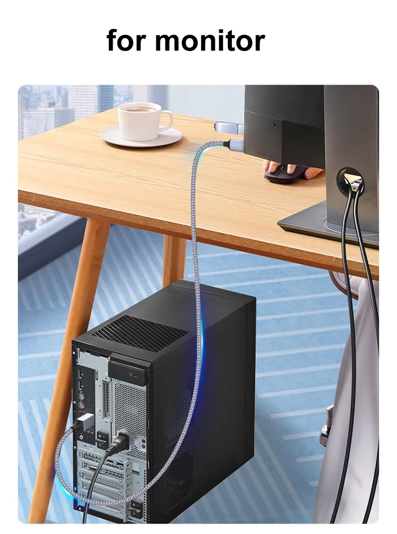 Trenza de nailon 0,5 M/1M/2M/3M/5M USB 3,0 TYPE-C Cable de datos de impresora USB-A a USB-B Cable para disco duro HDD portátil HP Scanner - imagen 5