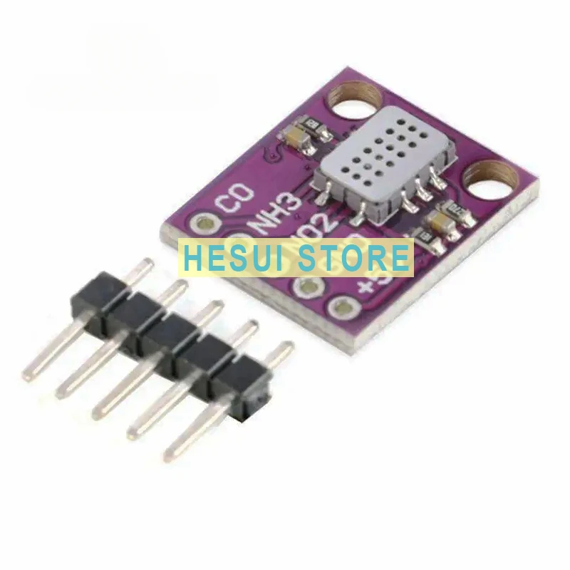 MCU-MICS-6814 MICS-6814 Módulo sensor de calidad del aire Módulo sensor de gas oxinitride CO VOC NH Placa de módulo sensor