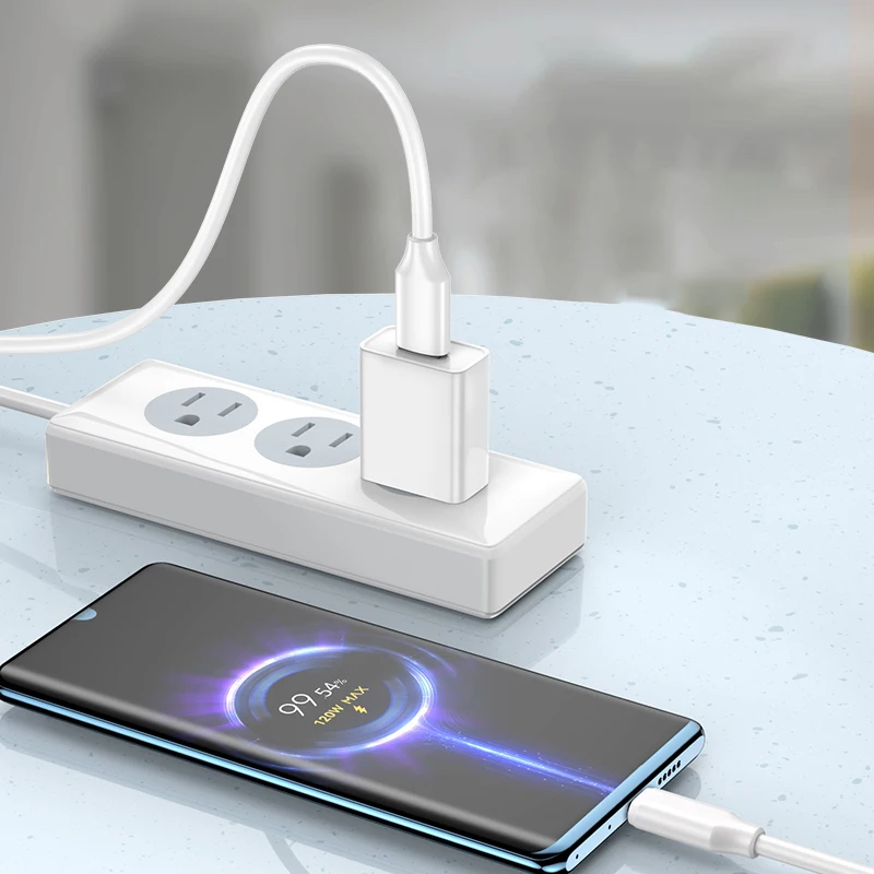 Cable de carga rápida tipo C de 120W, Cable USB C para Samsung, Xiaomi, Redmi, Huawei, Honor, Cable de carga para cargador de teléfono móvil - imagen 2