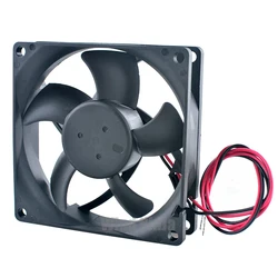 Ventilador 80 mm 12 V 4200 RPM para PC, Doble Rodamiento