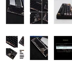 F3ke Teclado Mecánico Cherry PBT Espacio Fantasma Antighosteo