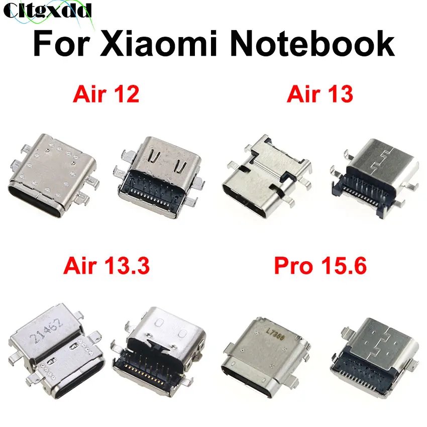 Diferentes tipos de cables para un cuaderno de Xiaomi