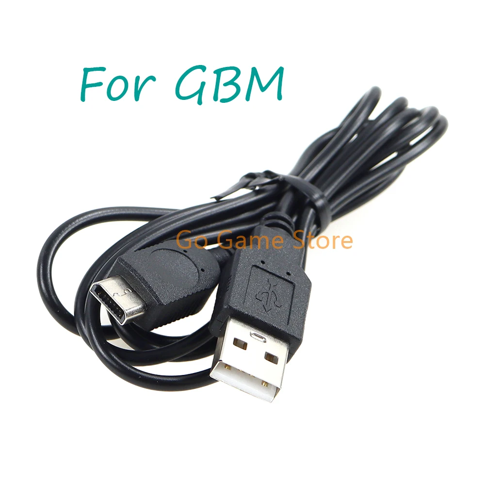 2 unids/lote para consola GameBoy Micro GBM Cable cargador de fuente de alimentación USB