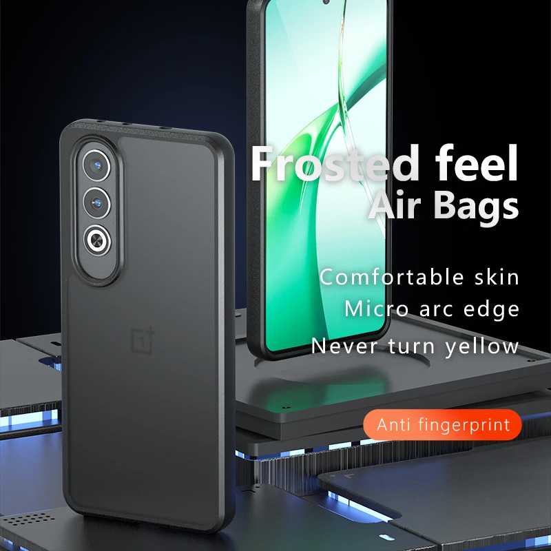 Para OnePlus Ace 5 Ultra Ace5 Ultra funda trasera para teléfono Airbag a prueba de golpes protección anticaída antihuellas mate Coque - imagen 3