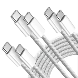 Cable USB-C Carga Rápida para iPhone 15 Pro Max, iPad y Samsung