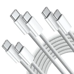 Cable USB-C Carga Rápida para iPhone 15 Pro Max, iPad y Samsung