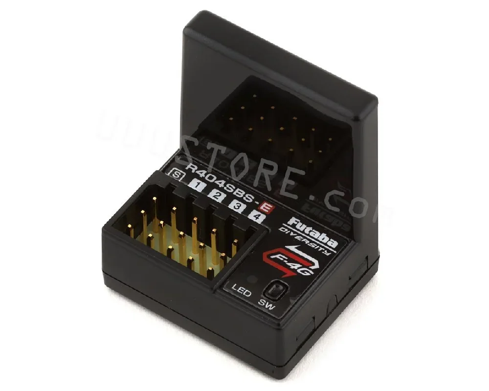 Futaba-receptor de telemetría R404SBS, R404SBS-E, 2,4 GHz, S.BUS2 F-4G, con función de retorno, para modelo de coche a control remoto, barco, juguetes, nuevo - imagen 5