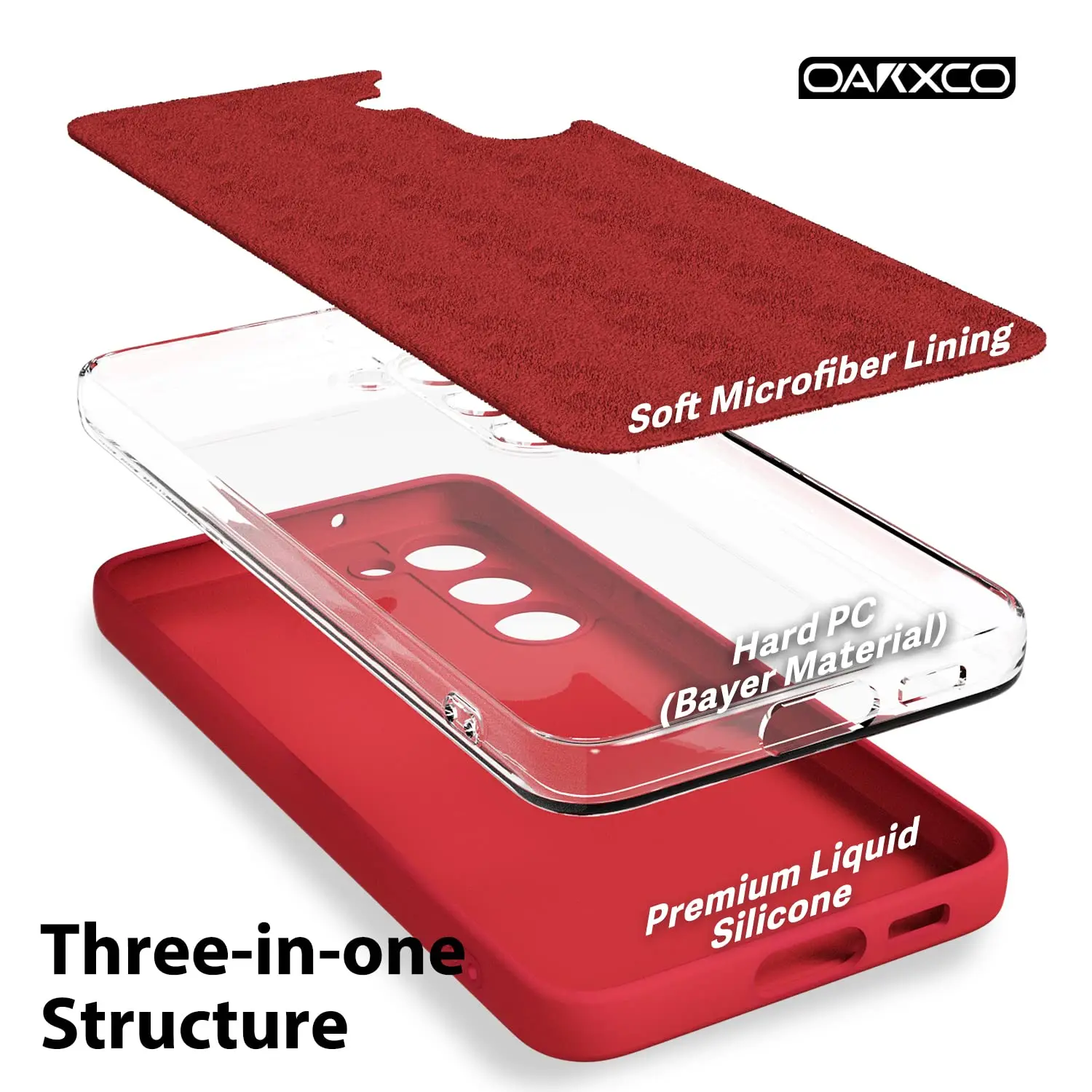 Funda de teléfono de silicona líquida para Samsung Galaxy A26 A36 A56 A35 A55 A06 A16 A 16 26 36 56 15 25 55 35 5G cubierta trasera a prueba de golpes - imagen 4