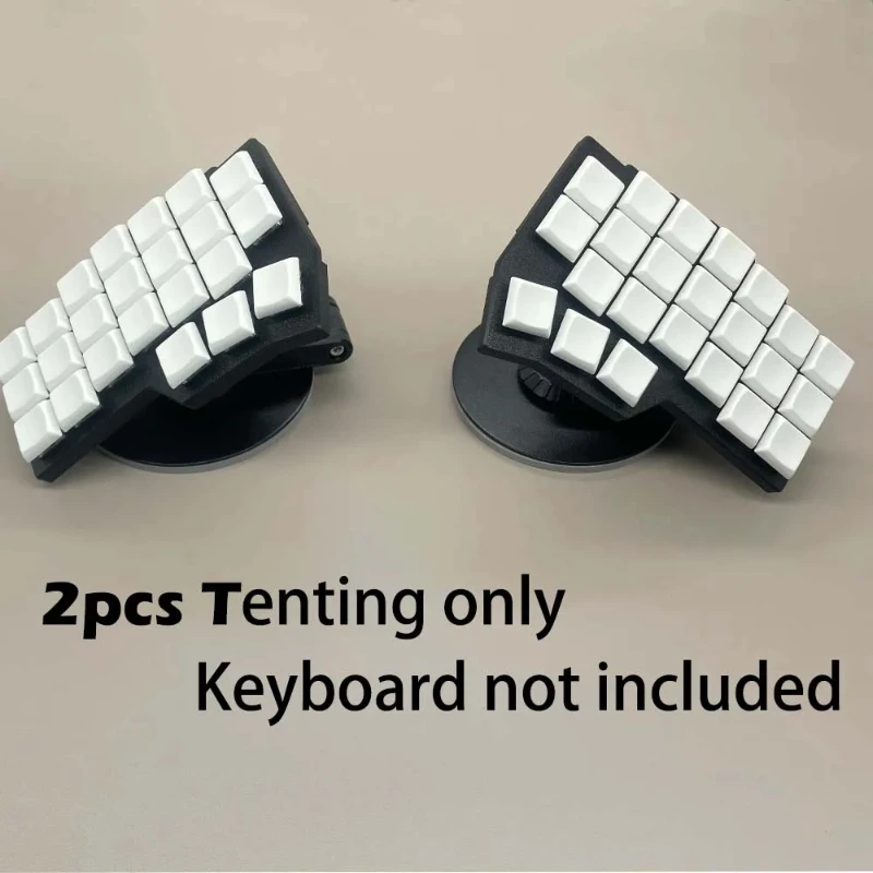Tiendas magnéticas para teclado dividido, tabletas Pone, PC, desmontable, 360 grados y altura ajustable, juegos de silicona ABS, regalos DIY - imagen 4